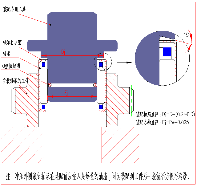 平面推力滚针轴承